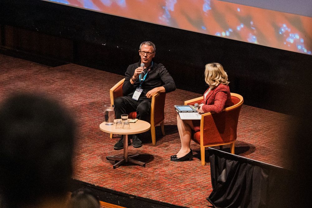 Tom Sherrington and Jennifer White